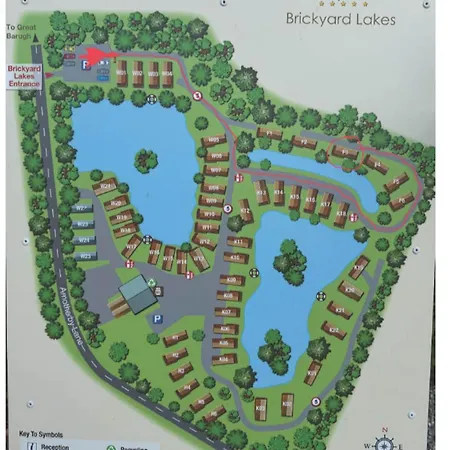 Brickyard Lakes Tranquil Holiday home *